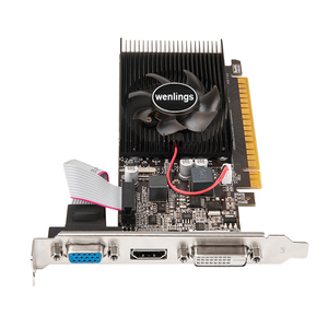 Venta caliente Gaming GPU GT610 2GB 64Bit <span class=keywords><strong>DDR3</strong></span> Tarjeta gráfica VGA Dvi Tarjetas de <span class=keywords><strong>video</strong></span> - Product Image 4