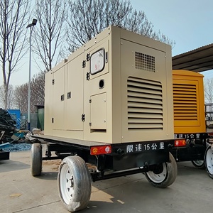 Générateur diesel silencieux 100 kW, 75 kW, 200 kW à vendre – Modèle mobile sur quatre roues, automatisé et silencieux - Product Image 3
