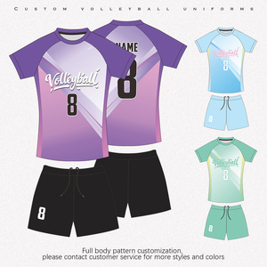 Conjunto de Uniforme de Voleibol Profesional Personalizado para Niños y Hombres, Camisetas para Estudiantes Universitarios, Secado Rápido, Kit de Entrenamiento para Equipos - Product Image 2
