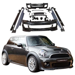 Para <span class=keywords><strong>MINI</strong></span> COOPER S R55 <span class=keywords><strong>R56</strong></span> R57 R58 R59 Kits de carrocería Parachoques delantero Parachoques trasero Faldones laterales Rejilla - Product Image 1