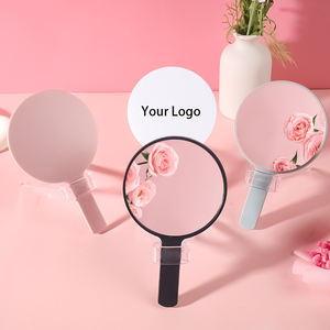 Zonyin Personalisierter Runder Kleiner Kosmetikspiegel mit Griff Anpassbarer Handspiegel für Reisen zur Verkaufsförderung - Product Image 1