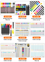 Khy-draw Art pour croquis de couleur pour enfant, peinture de voyage, Acyline, acrylique, Graffiti, marqueur, ensemble de stylos de peinture