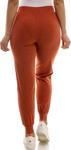 Pantalones para correr de cintura alta personalizados, pantalones de chándal informales de algodón con cordón para mujer, decoración bordada, ropa de calle, pantalones para correr - Product Image 4