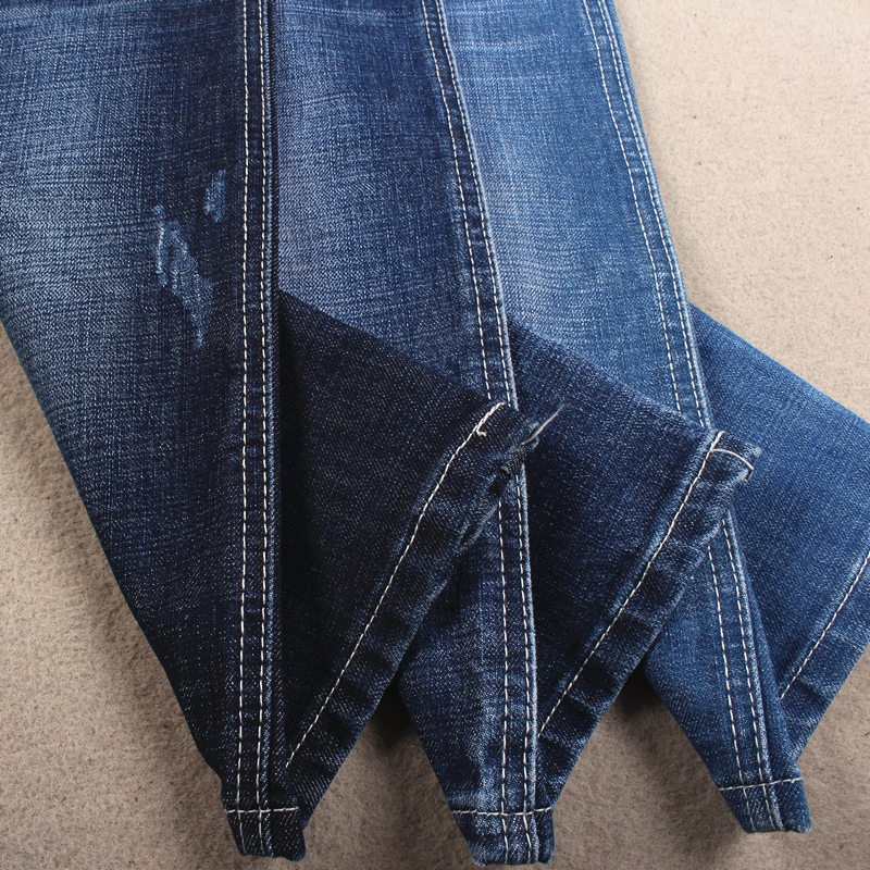 12.9 Oz Yarn Dyed Twill Heavyweight Woven Cotton Polyester Spandex Selvedge Denim Jeans Fabric