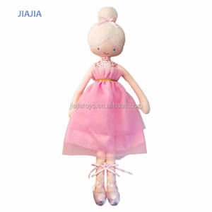 Pluche ballerina meisje pop mini speelgoed 45CM prinses engel zacht gevuld handgemaakt op maat JIAJIA BET15 - Product Image 2