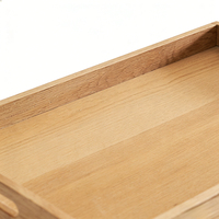 Table d'angle en bois massif de style naturel et décontracté, table d'appoint pliable pour salon, transportable en extérieur