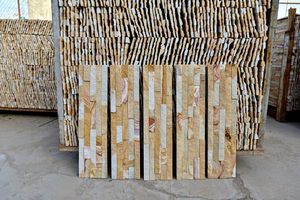 Modern design buitenwandtegel balkon binnenplaats tuin terras villa exterieur 150x600x15mm antieke cultuursteen - Product Image 2