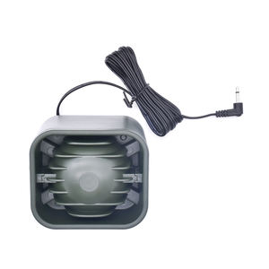 12V-24V Sirene Mobil Alarm Horn dengan Pemegang untuk 3.5Mm Konektor <span class=keywords><strong>20W</strong></span> ABS <span class=keywords><strong>6</strong></span> Nada - Product Image 1