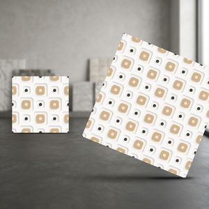 Azulejos de Cerámica Digitales Brillantes de 300x300 mm, Azulejos de Porcelana Esmaltada para Baño, Diseño Rectificado - Product Image 4