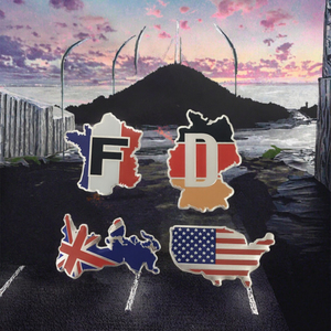 Autocollant de voiture personnalisé en métal et ABS, logo sportif, étanche, <span class=keywords><strong>carte</strong></span> du monde (États-Unis, Allemagne, Royaume-Uni, <span class=keywords><strong>France</strong></span>), drapeau, emblème de carrosserie, style automobile - Product Image 6