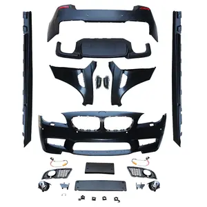 Hoge-Kwaliteit F10 M5 Body Kit Voor Bmw 5 Serie F10 Accessoires 2012-2017 Pp Auto Voor Achter gebruikt Auto Bumpers Side Rokken Spatbord
