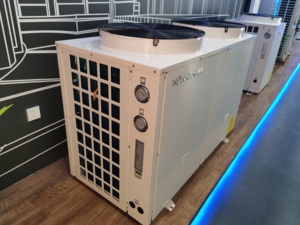 380-420V/3PH/50HZ sistema di riscaldamento aria-acqua costa come funziona potenza massima in ingresso 3.92kw - Product Image 2