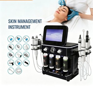 Appareil <span class=keywords><strong>de</strong></span> Spa Multifonctionnel 14-en-1 : Machine à Peeling Facial à Micro-Bulles, Exfoliation, Élimination des Points Noirs et Raffermissement <span class=keywords><strong>de</strong></span> la Peau - Product Image 1