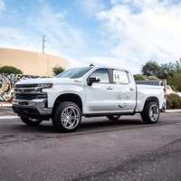 Jantes de camion en alliage d'aluminium personnalisées, neuves, 22x12, 24x12, 24x14, 26x16, 8x170, polies, à fond profond, forgées, pour GMC Sierra 1500 2500