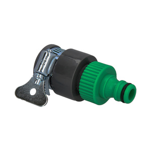 Adattatore per Tubo Flessibile in Plastica per Rubinetto (Confezione Blister) - Product Image 1
