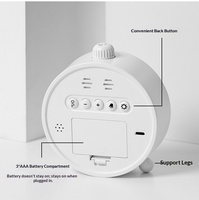 Huayang GH9013 Countdown-Timer LED Digitaler Wecker mit Stoppuhr Großes Display Nachttisch- und Schreibtischuhr