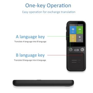 2.4 pouces Smart AI Translation Android Travel Translator Prend en charge 138 Language Mutual 14 Offline Translation - Product Image 2