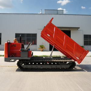 Nhà máy trực tiếp 4 tấn tất cả các địa hình Crawler Dumper thủy lực mạnh mẽ điện diesel Crawler Dumper xe tải mới Crawler Dumper để bán - Product Image 1