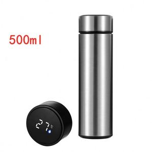 Thermos intelligent YS104 avec logo personnalisé, 500 ml, LED avec affichage numérique de la température, gourde isotherme en acier inoxydable, thermos intelligent sous vide - Product Image 6