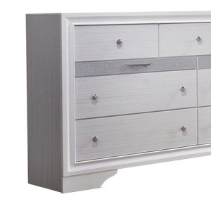 Modern Living Room Shoe Rack Hidden Jewelry Drawer Adjustable Height Easy Assembly Silver Accents Knobs Color Wood Hotel - Product Image 5