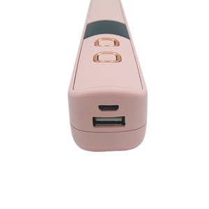 NB WIDE USB Rechargeable Portable <strong>Ceramic</strong> Hair Straightener Wireless Cordless <strong>Hot</strong> Comb <strong>Brush</strong> with LCD Display EMC/ROHS Certified - Product Image 5