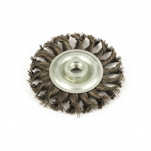 TTAKE Twisted Bunch Circular <b>Brush</b> M14 Steel Abrasive <b>Brush</b> For Metal Polishing - Product Image 2