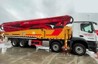 Bomba de Concreto Montada en Camión con Alcance Vertical de 70.2m, Modelo SYM5552THB 710SA, para Grandes Proyectos de Construcción
