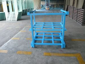 Scaffalatura Industriale in Acciaio Pesante per Stoccaggio Pneumatici, Scaffali per Pallet per Magazzini, Produttore di Rastrelliere Impilabili per Pneumatici - Product Image 4