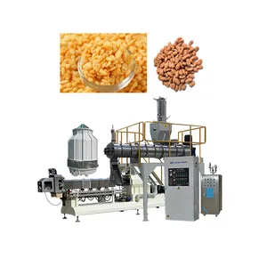 गेहूं चिप्स Extruder मशीन/मकई कश खाद्य उत्पादन संयंत्र चीन बनाया/मकई जई का आटा कश लाइन जिनान महानिदेशक