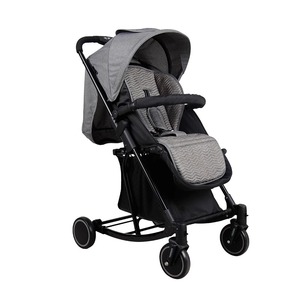 Cochecito de Bebé 3 en 1 Plegable con un Clic, Cochecito de Lino Plegable Bidireccional en Rosa para Niños - Product Image 2