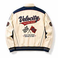 Veste en cuir pour homme de style vintage usé, personnalisable avec broderie, veste de motard rétro, fabricant OEM