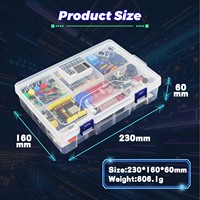 Kit d'apprentissage d'ingénierie électronique IoT ESP-32 économique et efficace avec 20 capteurs et actionneurs