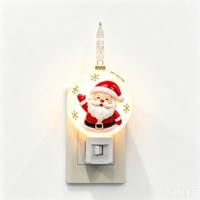 Lampe de nuit LED murale à bulles rotative vintage, multicolore, à brancher, pour Noël, vente en gros, cadeau de vacances