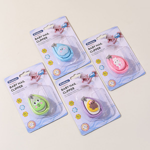 Coupe-ongles pour bébé en tissu peluche avec poignée et coque de protection, export transfrontalier, design sûr et innovant - Product Image 1
