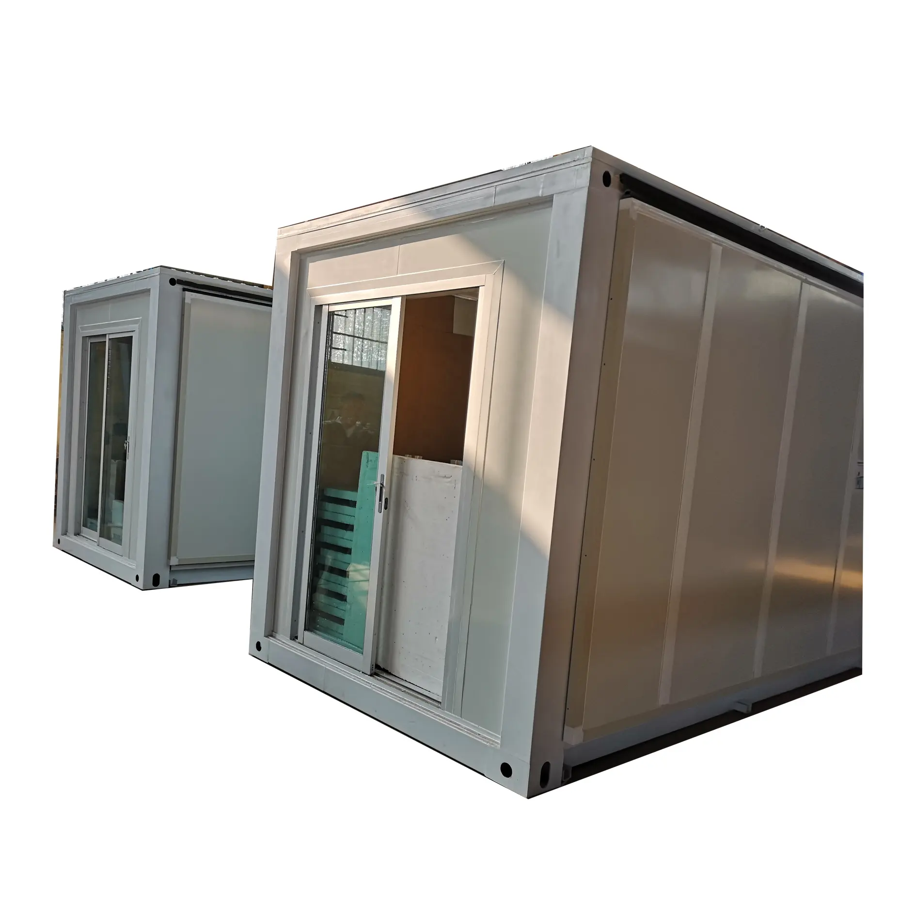 Movable portable detachable 20ft 40ft modular living container house for construction site use