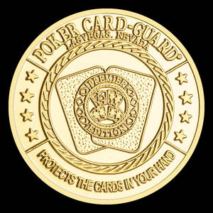 Vergoldete Poker karte King Pattern Souvenir Coin Sammler-Gedenk geschenk für die Sammlung - Product Image 2