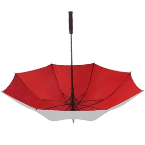 Parapluies de golf extra larges à <span class=keywords><strong>ouverture</strong></span> <span class=keywords><strong>automatique</strong></span>, imperméables, coupe-vent et ventilés, avec impressions de logo, nervures en fibre de verre pongée, 130 cm - Product Image 5