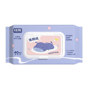 Papier toilette humide Jia Yan, 40 pièces, biodégradable, pour le nettoyage et les soins des adultes - Product Image 2