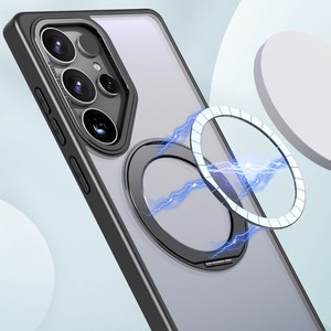 360 độ xoay Vòng khung thu hút từ tính chống sốc thể thao thiết kế trường hợp điện thoại cho s25u S22/s23ultra - Product Image 4