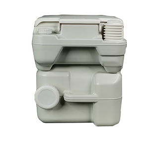Toilette portable grise pour <span class=keywords><strong>camping</strong></span>-<span class=keywords><strong>car</strong></span>/caravane, 20L, double étanchéité, anti-odeurs, urinoir d'urgence extérieur - Product Image 6