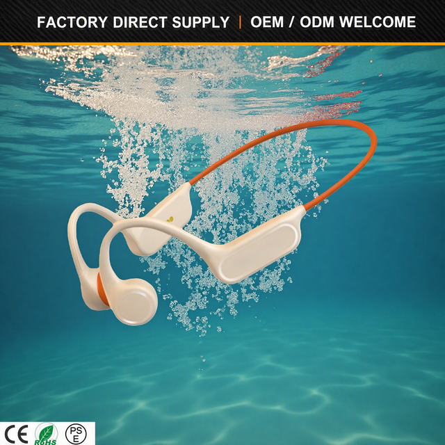 OTHC- X22 True Bone-Conduction Sports Earphones Factory Direct OEM/ODM with 32GB Memory Waterproof IPX8 Playtime for Swimming