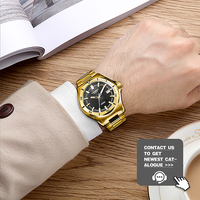 TMI NH35(3W) mouvement mécanique montre de luxe 100M étanche affichage lumineux de la date montres mécaniques voir à travers la montre