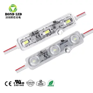 Gute Qualität Korea smd2835 1.2w 3 Linsen Beschilderung Innen LED-Modul