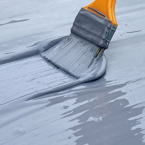 Revêtement imperméable en polyurée pour asphalte, anti-corrosion, garantie 5 ans, réparation des fuites de toiture pour toits plats, fissures des murs extérieurs, extérieur - Product Image 1