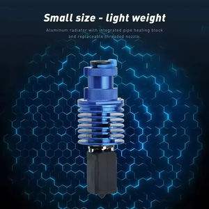 Kit Hotend V6 haute vitesse pour <span class=keywords><strong>Ender</strong></span> <span class=keywords><strong>3</strong></span> <span class=keywords><strong>3</strong></span> Pro <span class=keywords><strong>V2</strong></span> CR10 Voron 2.4 Prusa mise à niveau de l'extrudeuse à tête J tout métal pour imprimante 3D - Product Image 2