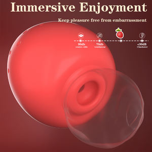 Cadeaux de la Saint-Valentin S-HANDE BerryBliss Vibrateur clitoridien à succion à la fraise Produits sexuels doux Sextoy Vibrateur vaginal pour femme - Product Image 5