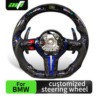 Volant de direction en fibre de carbone LED personnalisé AIFI Sports pour F10/F30/E70-E92/F32/F15/F20/E92/F36/F11/F82