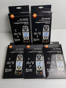 Anemómetro Original Alemán Testo 410-1, Instrumento de Medición de Velocidad del Viento con Impulsor 05604101 - Product Image 5