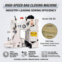 Machines à coudre les sacs industriels entièrement automatiques DS-9C pour la fermeture des sacs de riz, vente chaude