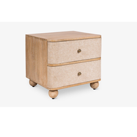 Table de chevet en bois massif, fabriquée avec des matériaux de qualité supérieure pour une durabilité accrue, pour la maison, les hôtels, les meubles.